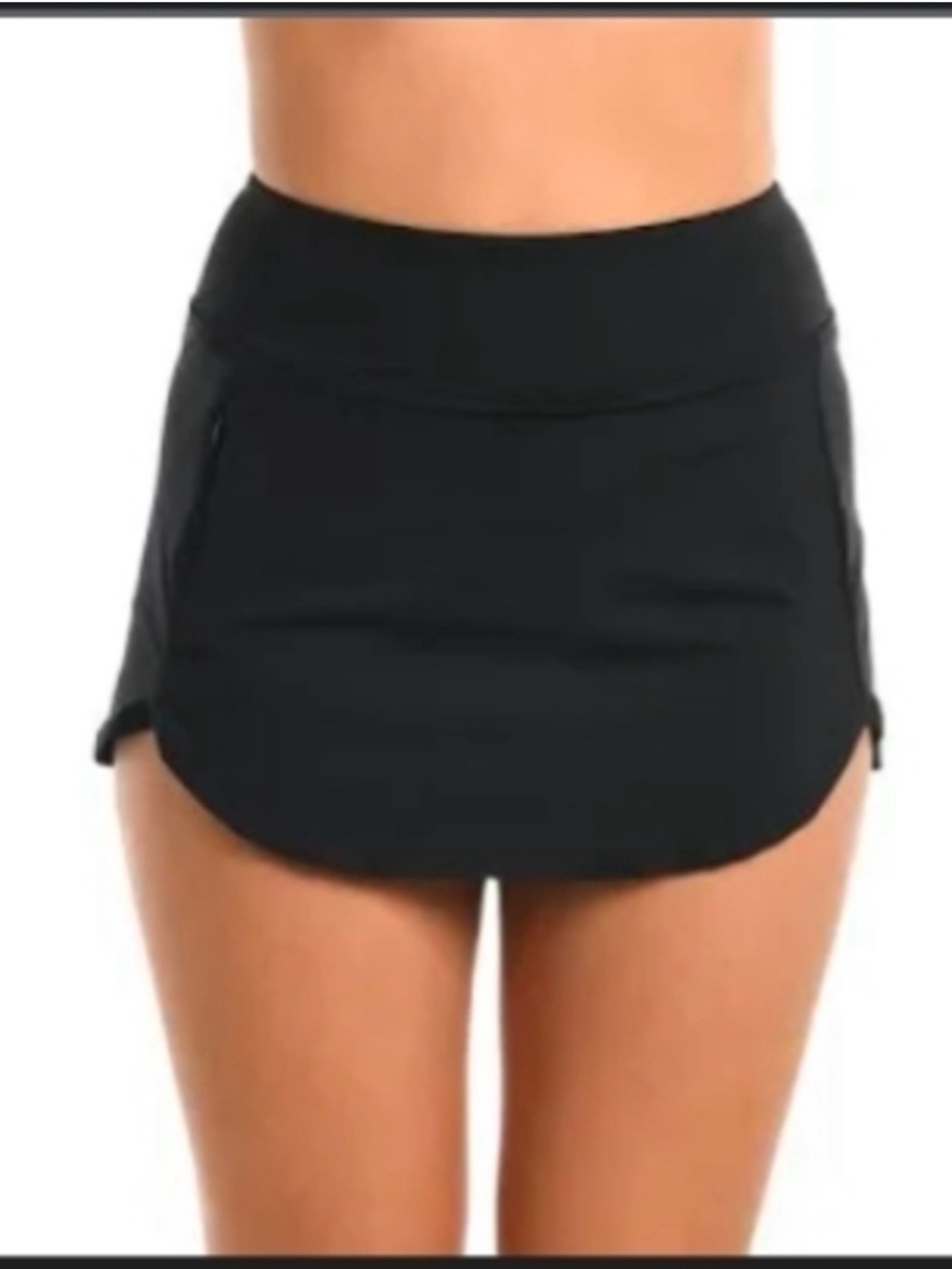 La Blanca Black Active Skort with Branded Tag
